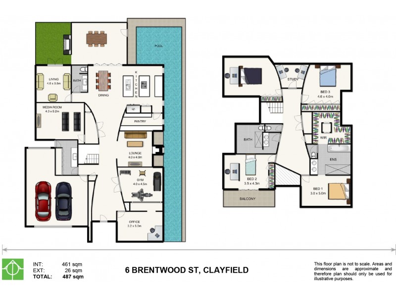 6 Brentwood Street, Clayfield QLD 4011 Floorplan