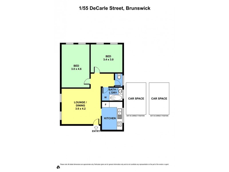 1/55 DeCarle Street, Brunswick VIC 3056 Floorplan