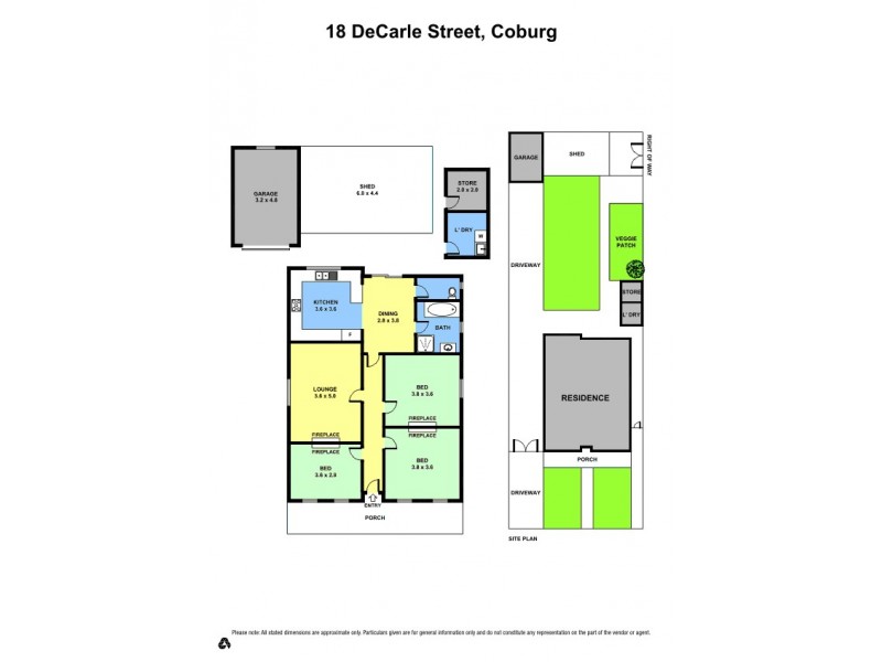 18 DeCarle Street, Coburg VIC 3058 Floorplan