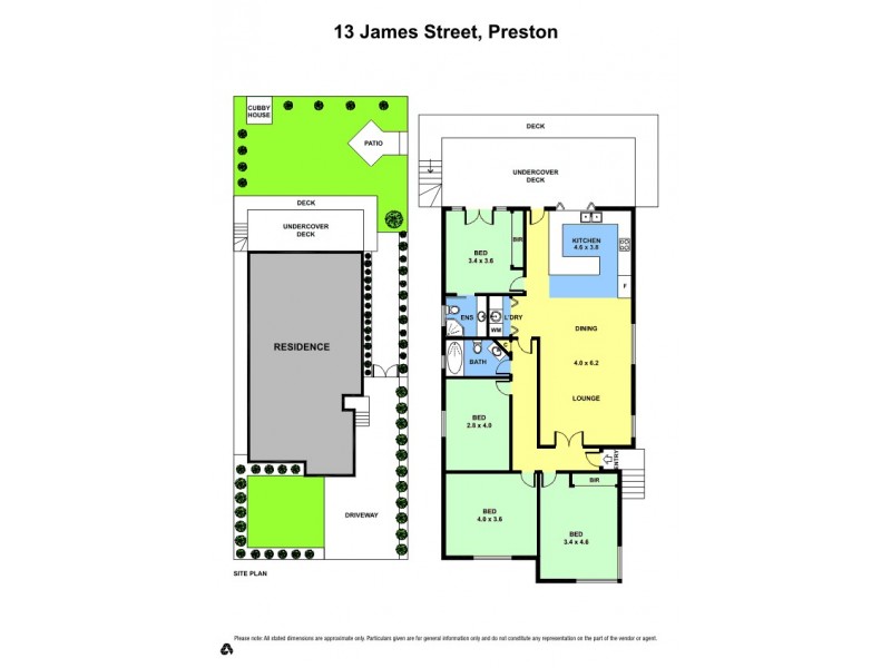13 James Street, Preston VIC 3072 Floorplan