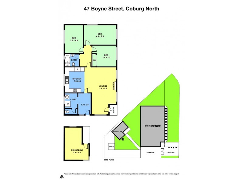 47 Boyne Street, Coburg North VIC 3058 Floorplan