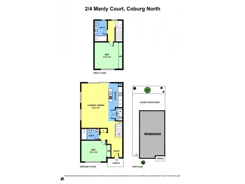 2/4 Manly Court, Coburg North VIC 3058 Floorplan