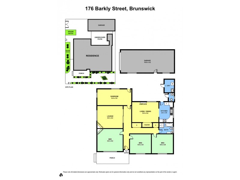 176 Barkly Street, Brunswick VIC 3056 Floorplan