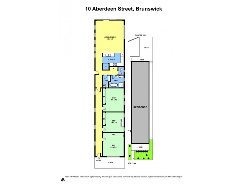10 Aberdeen Street, Brunswick VIC 3056 Floorplan