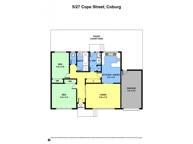 5/27 Cope Street, Coburg VIC 3058 Floorplan