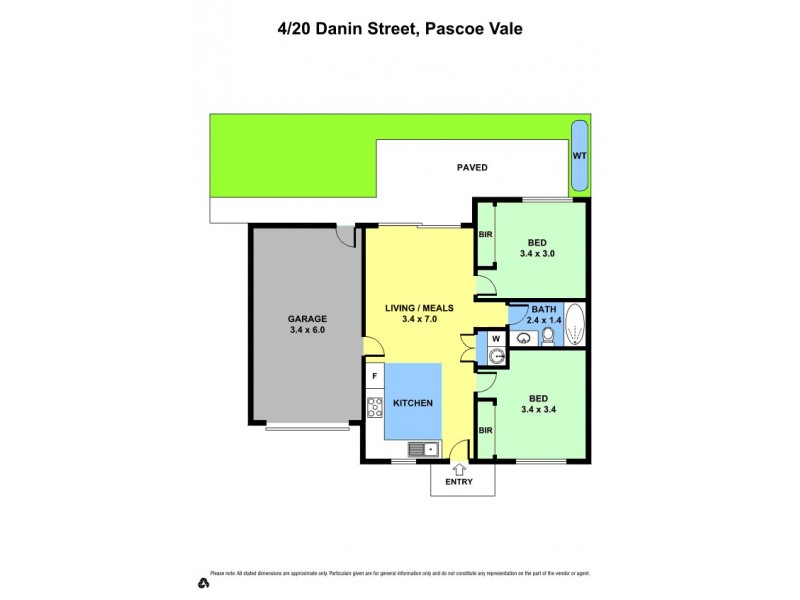 4/20 Danin Street, Pascoe Vale VIC 3044 Floorplan