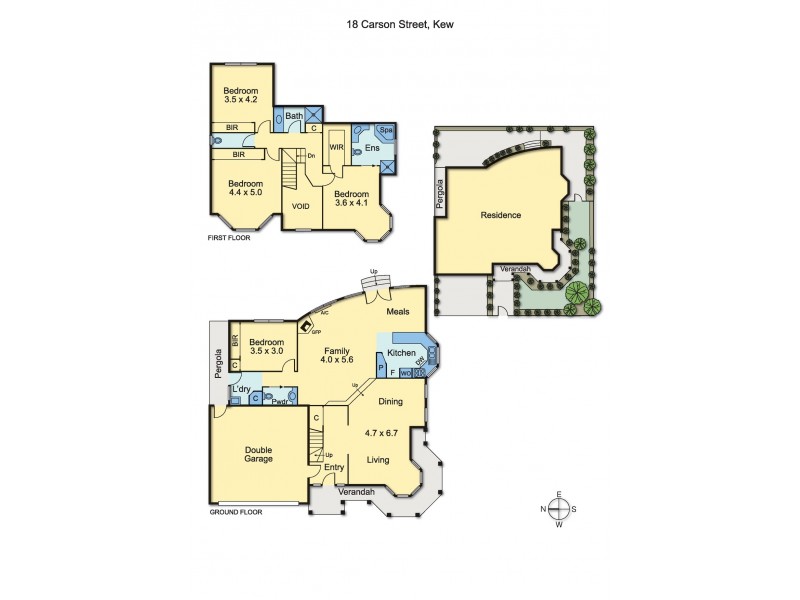 18 Carson Street, Kew VIC 3101 Floorplan