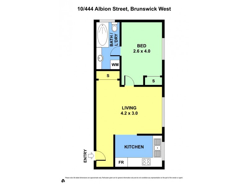 10/444 Albion Street, Brunswick VIC 3056 Floorplan