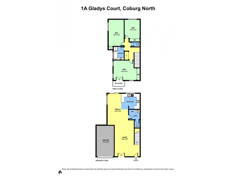 1A Gladys Court, Coburg North VIC 3058 Floorplan