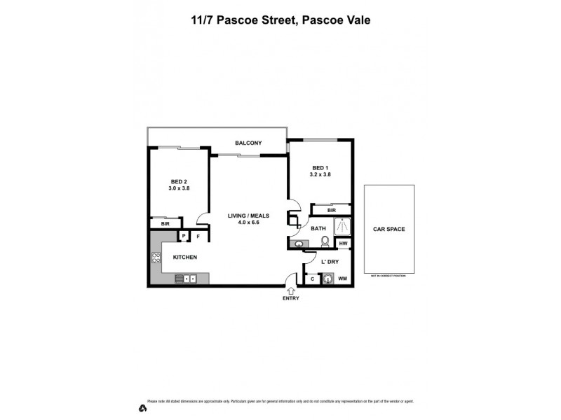 11/7 Pascoe Street, Pascoe Vale VIC 3044 Floorplan