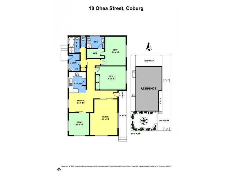 18 O’Hea Street, Coburg VIC 3058 Floorplan