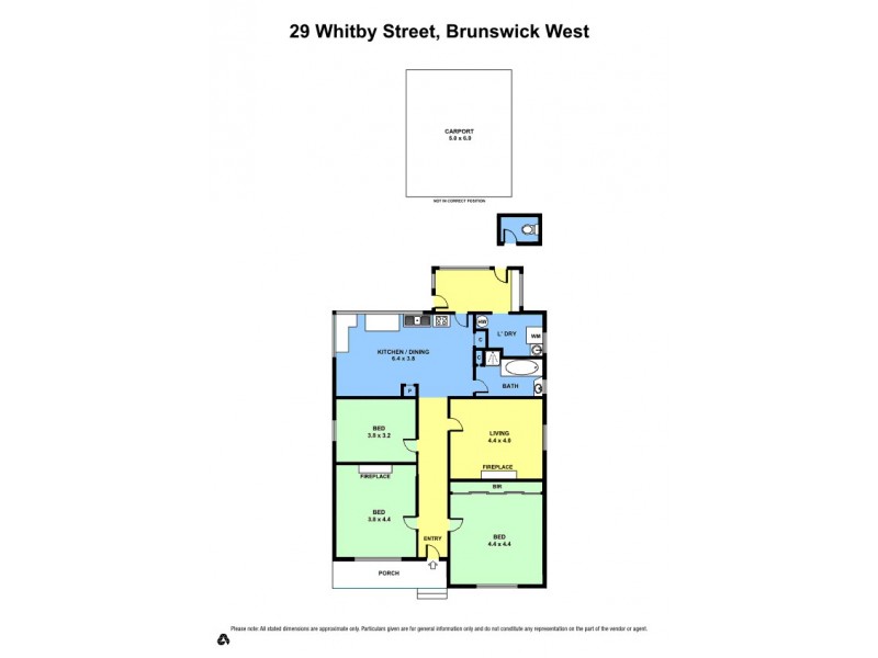 29 Whitby Street, Brunswick West VIC 3055 Floorplan