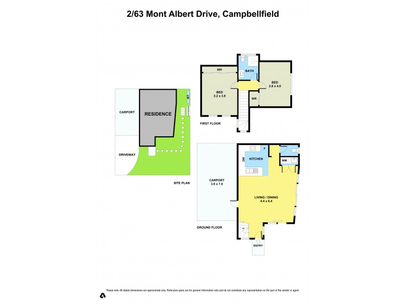 2/63 Mont Albert Drive, Campbellfield VIC 3061 Floorplan