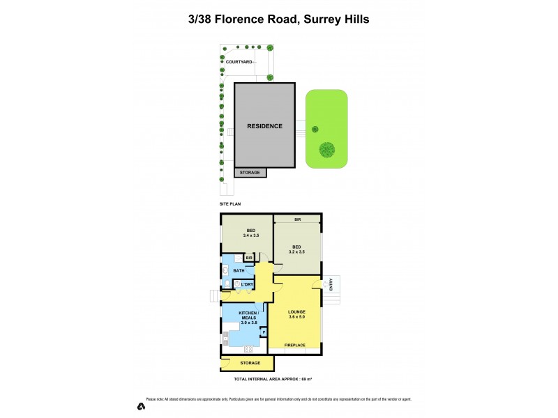 3/38 Florence Road, Surrey Hills VIC 3127 Floorplan