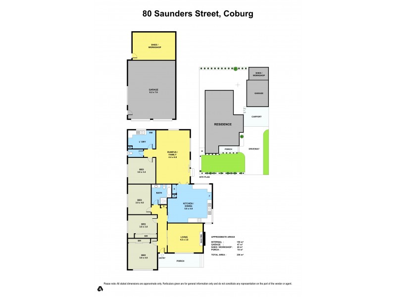 80 Saunders Street, Coburg VIC 3058 Floorplan