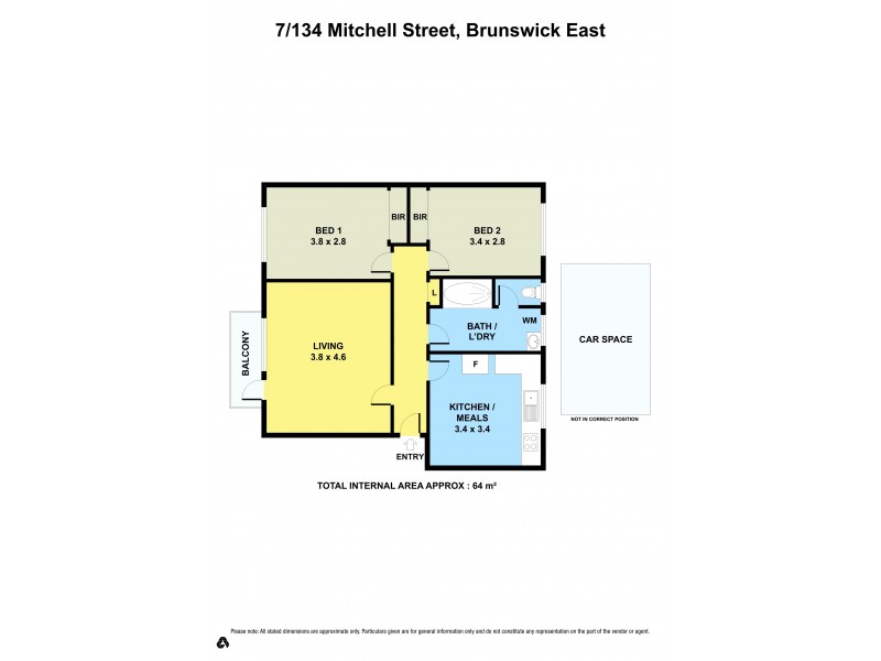 7/134 Mitchell Street, Brunswick East VIC 3057