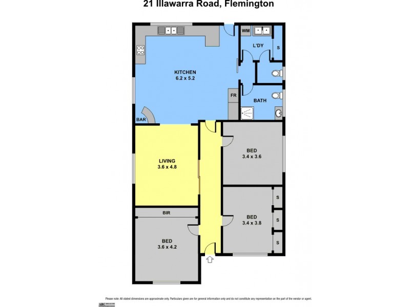 21 Illawarra Road, Flemington VIC 3031 Floorplan