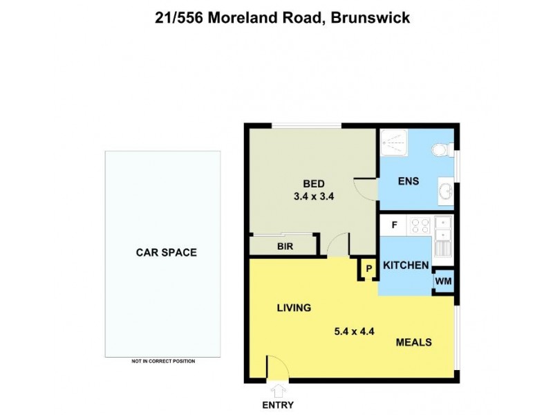 21/556 Moreland Road, Brunswick West VIC 3055 Floorplan
