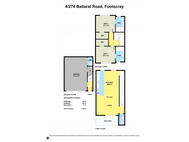4/274 Ballarat Road, Footscray VIC 3011 Floorplan