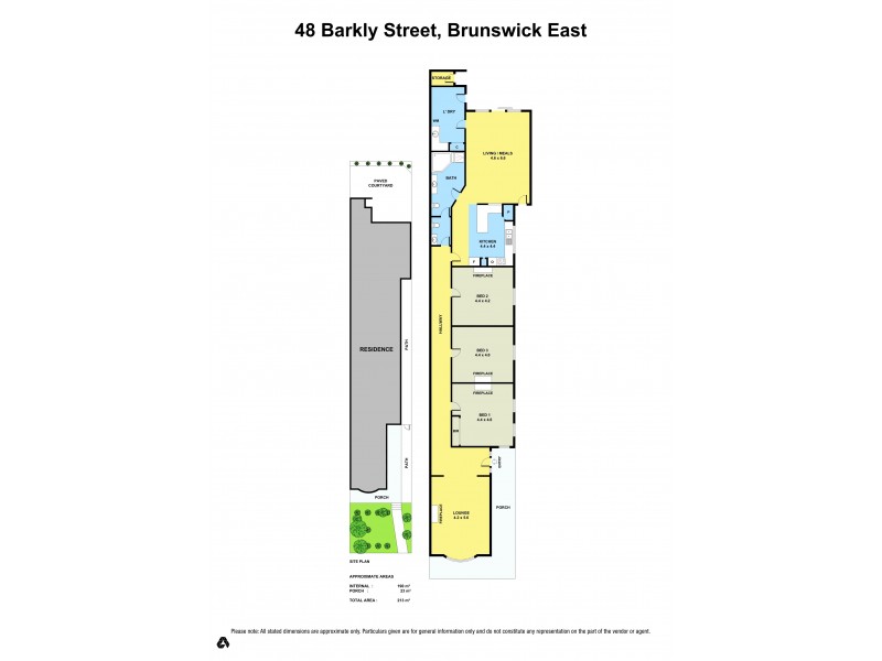 48 Barkly Street, Brunswick East VIC 3057 Floorplan