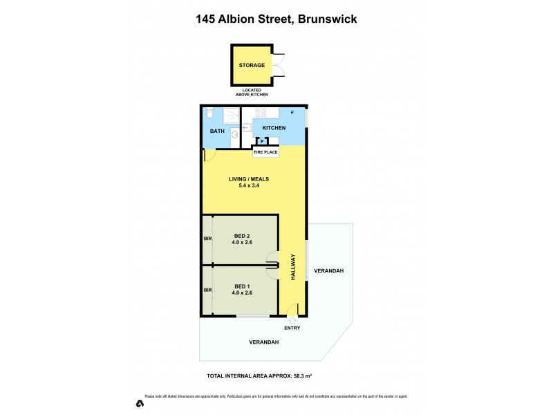 145 Albion Street, Brunswick VIC 3056 Floorplan