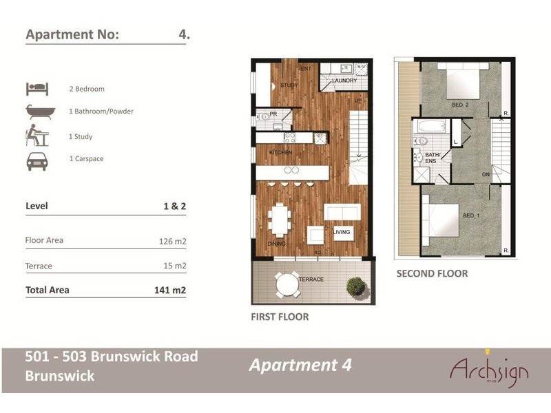 4/501-503 Brunswick Road, Brunswick VIC 3056