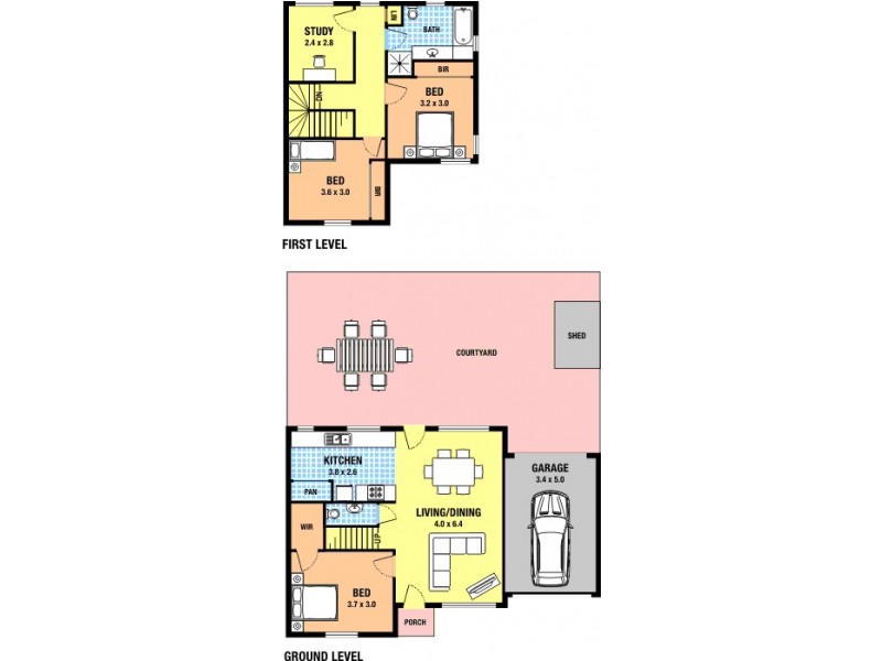 2/60-62 Maroondah Hwy, Croydon VIC 3136 Floorplan