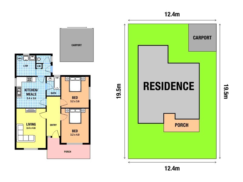 72 Dunstan Avenue, Brunswick VIC 3056 Floorplan
