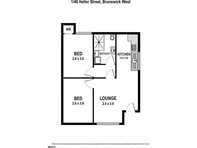 1/46 Heller Street, Brunswick West VIC 3055