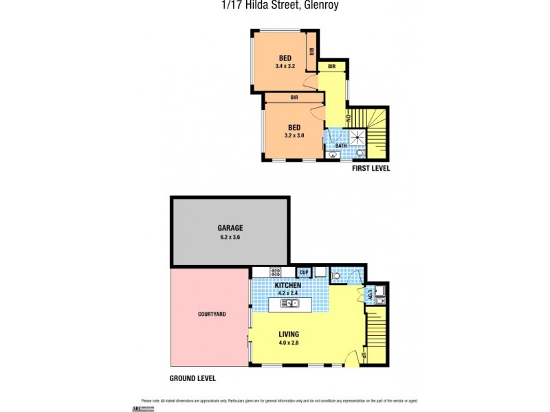 1/17 Hilda Street, Glenroy VIC 3046 Floorplan