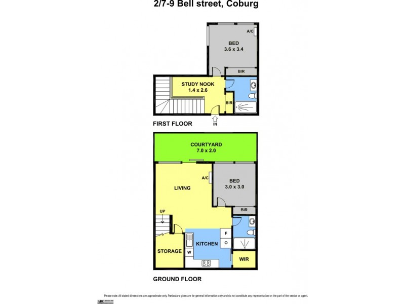 2/7-9 Bell Street, Coburg VIC 3058 Floorplan