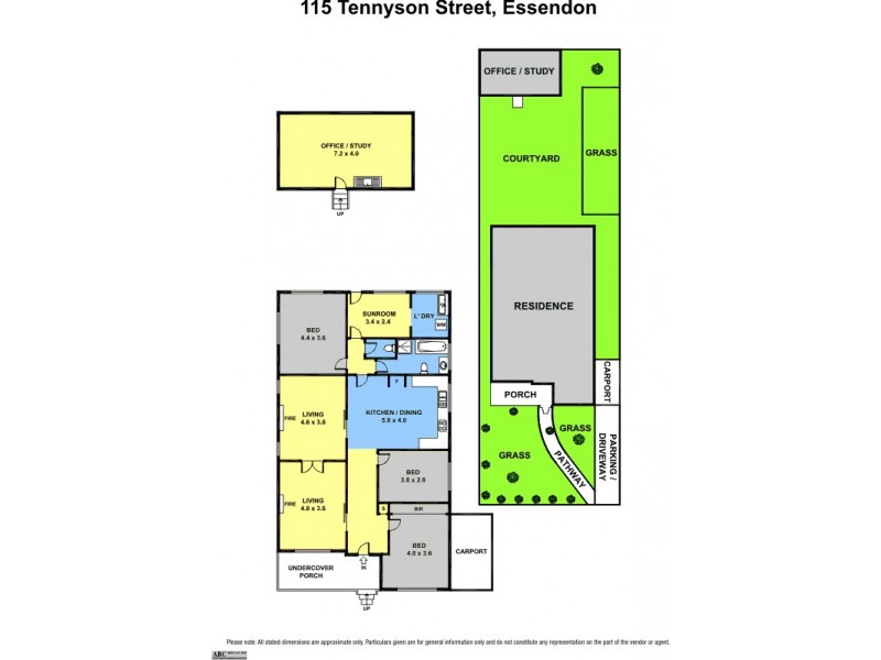 115 Tennyson Street, Essendon VIC 3040 Floorplan