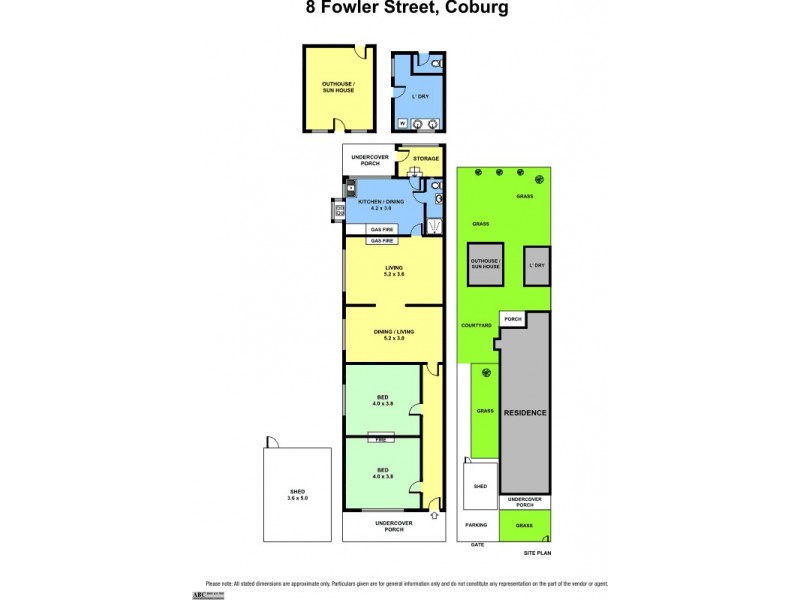 8 Fowler Street, Coburg VIC 3058 Floorplan