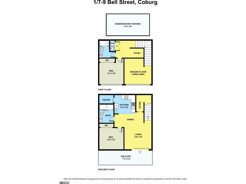1/7-9 Bell Street, Coburg VIC 3058 Floorplan