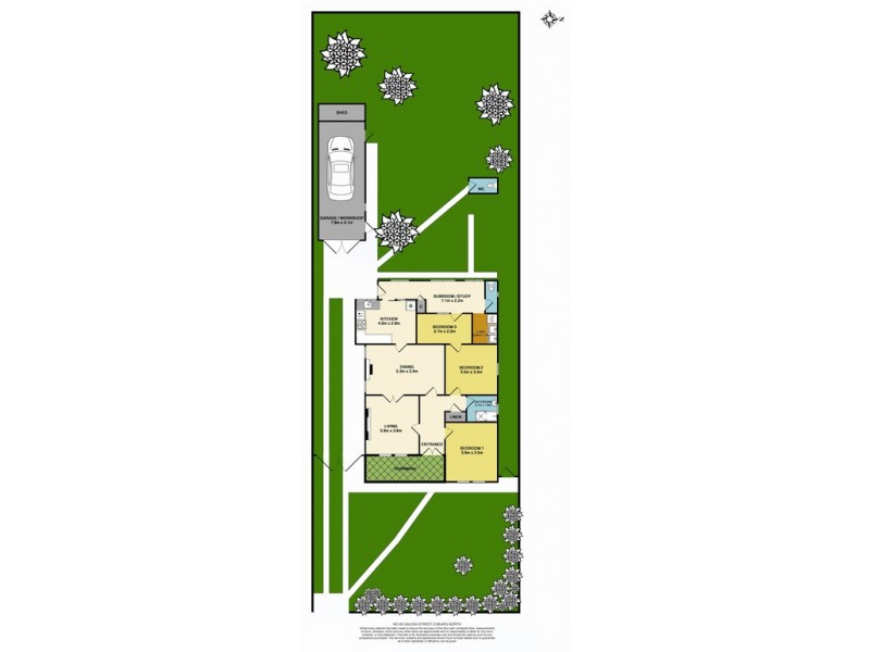 45 Galeka Street, Coburg North VIC 3058 Floorplan