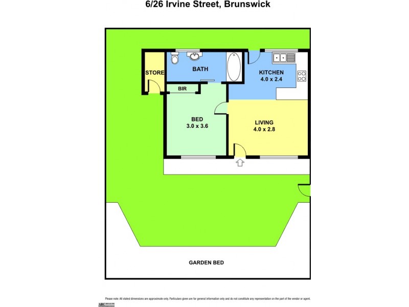 6/26 Irvine Crescent, Brunswick West VIC 3055 Floorplan