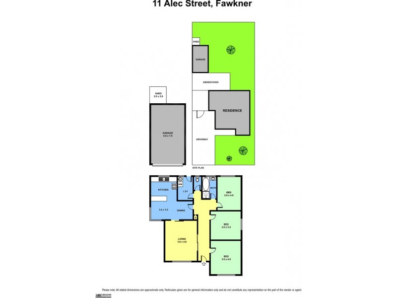 11 Alec Crescent, Fawkner VIC 3060 Floorplan