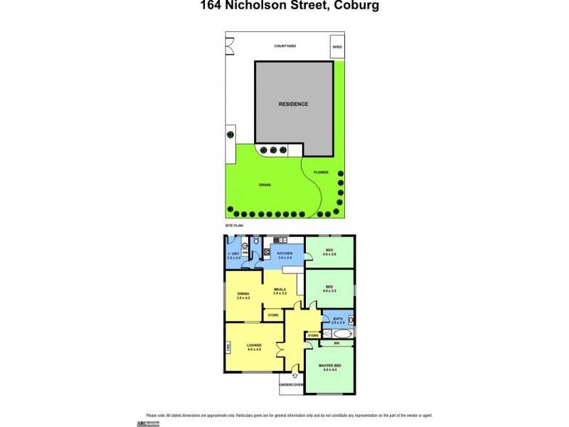 164 Nicholson Street, Coburg VIC 3058 Floorplan