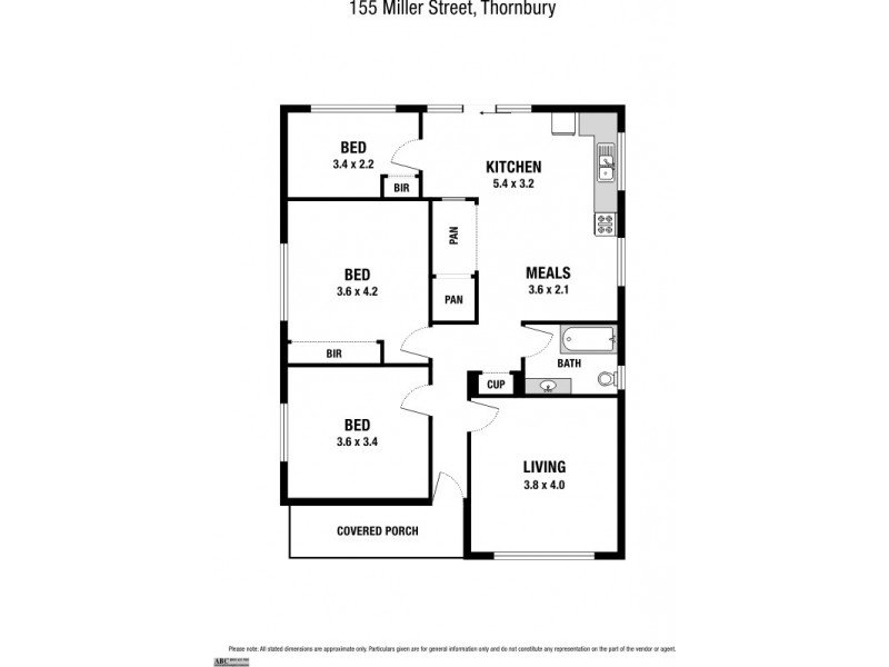 155 Miller Street, Thornbury VIC 3071 Floorplan