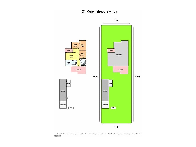 31 Morell Street, Glenroy VIC 3046 Floorplan