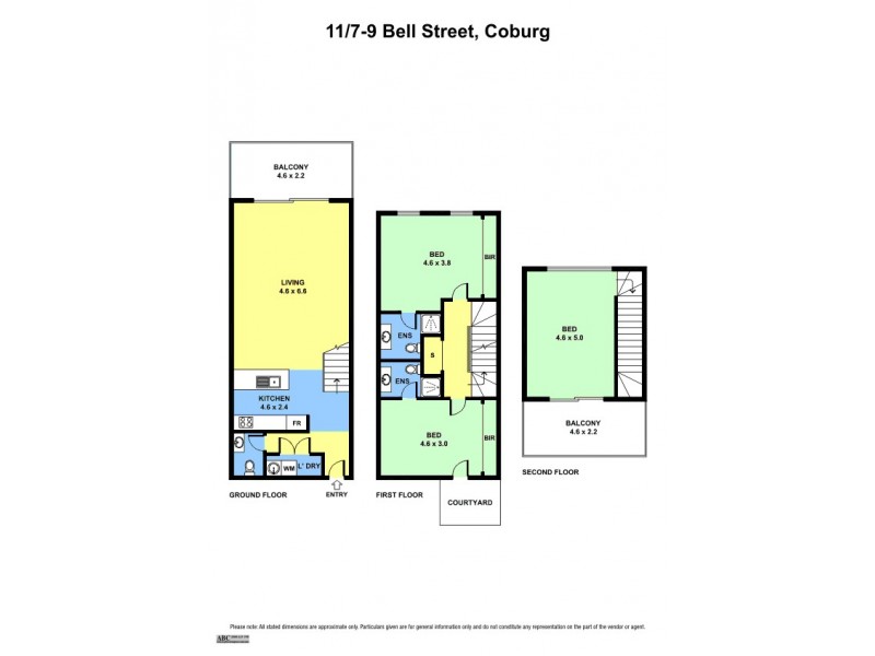 11/7-9 Bell Street, Coburg VIC 3058 Floorplan