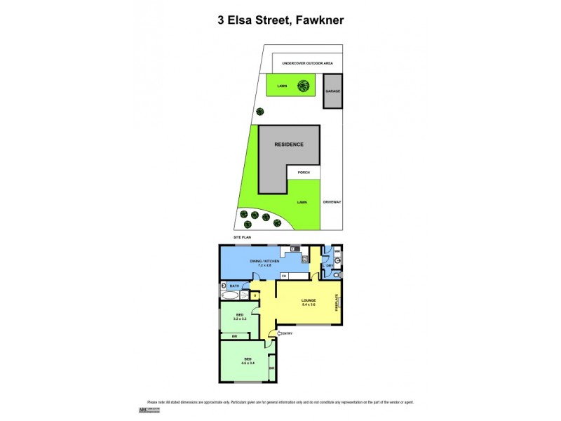 3 Elsa Street, Fawkner VIC 3060 Floorplan