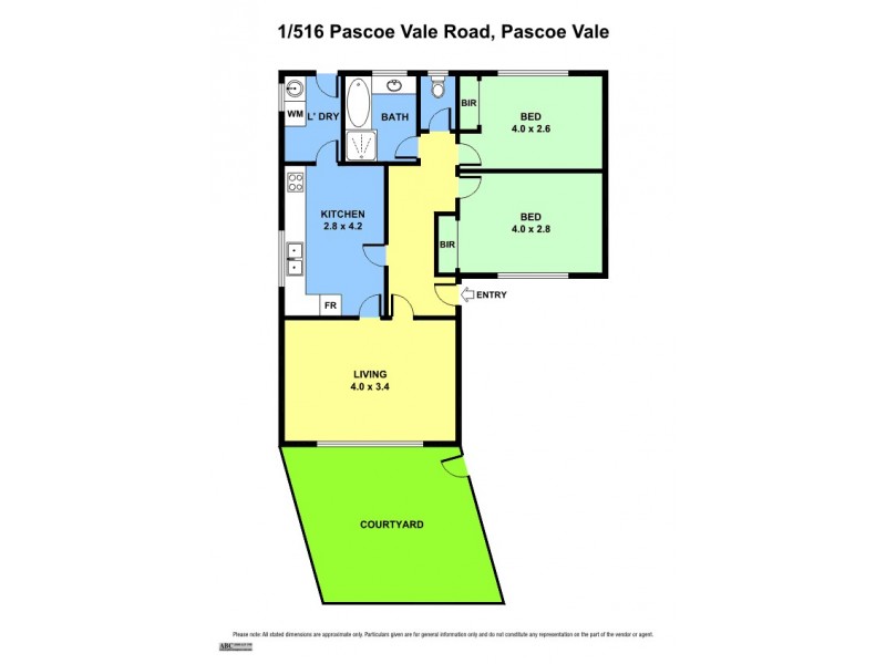 1/516 Pascoe Vale Road, Pascoe Vale VIC 3044 Floorplan