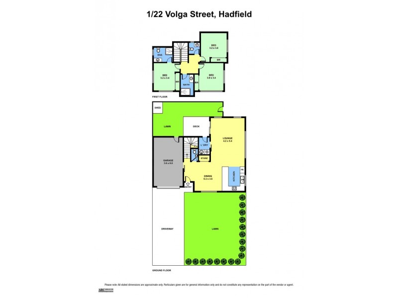 1/22 Volga Street, Hadfield VIC 3046 Floorplan