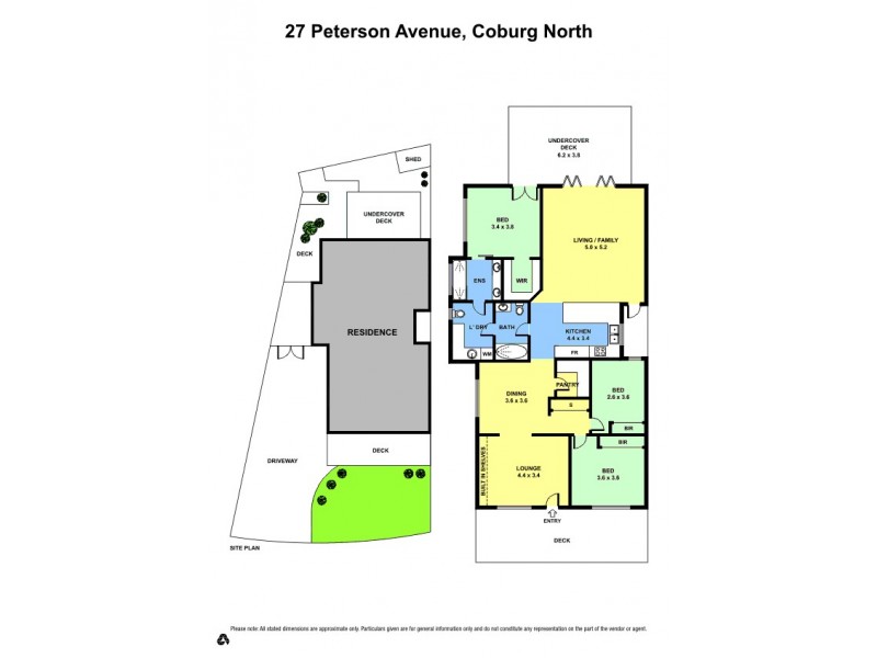 27 Peterson Avenue, Coburg North VIC 3058 Floorplan