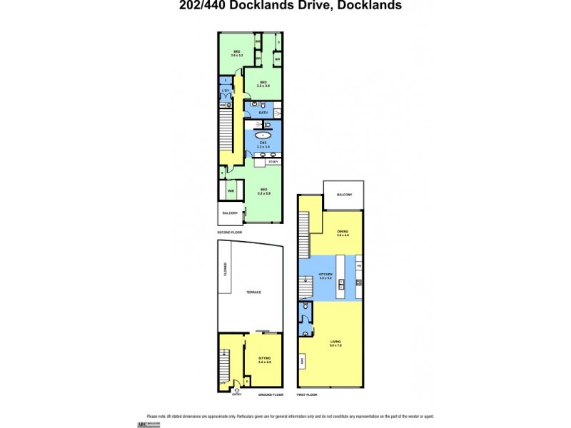 202/440 Docklands Drive, Docklands VIC 3008 Floorplan