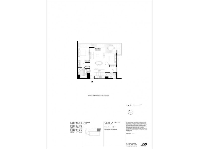 *LEASED* 1805/7 Rider Boulevard, Rhodes NSW 2138 Floorplan