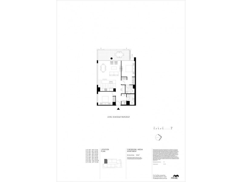 *LEASED* 2106/7 Rider Boulevard, Rhodes NSW 2138 Floorplan