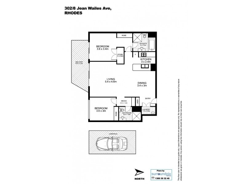 302/8  Jean Wailes Avenue, Rhodes NSW 2138