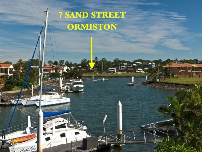 7 SAND STREET, Ormiston QLD 4160